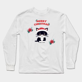 cat christmas Long Sleeve T-Shirt